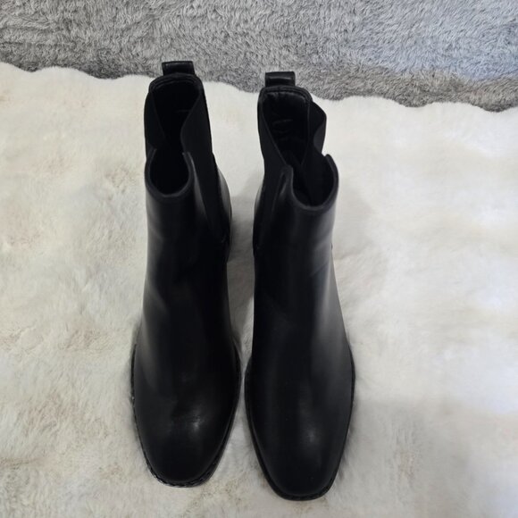 J. Crew Factory Chelsea Boot Women's Black Faux Leather CA774 NEW Size 7, 10 - Picture 9 of 11